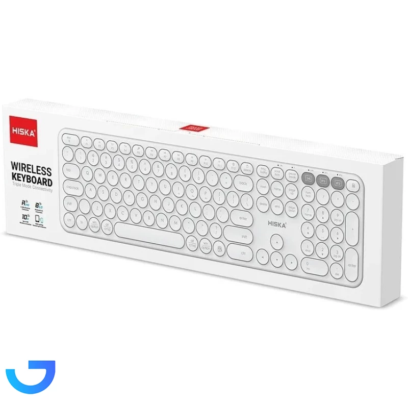 قیمت و خرید کیبورد بی سیم Hiska مدل HX-KE250 | فروشگاه آریا