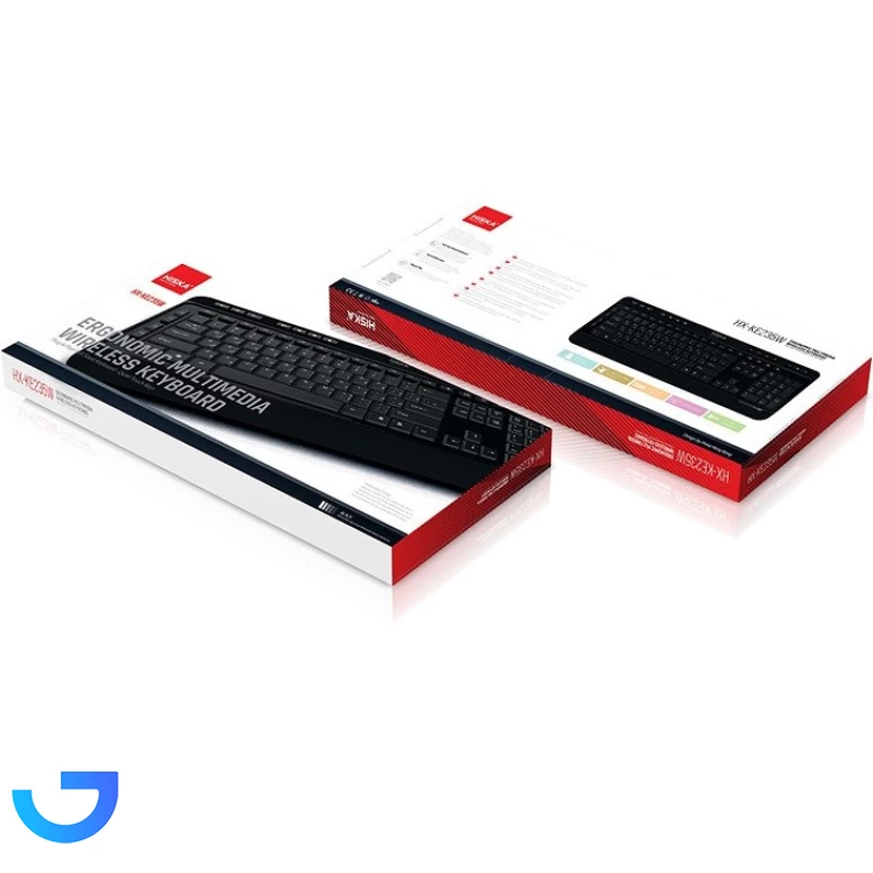 قیمت و خرید کیبورد بی سیم گیمینگ Hiska مدل HX-KE235W | فروشگاه آریا