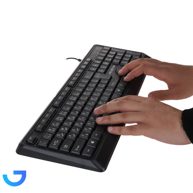 قیمت و خرید کیبورد باسیم هایکو استار مدل Hicostar  HS-K700 | فروشگاه آریا