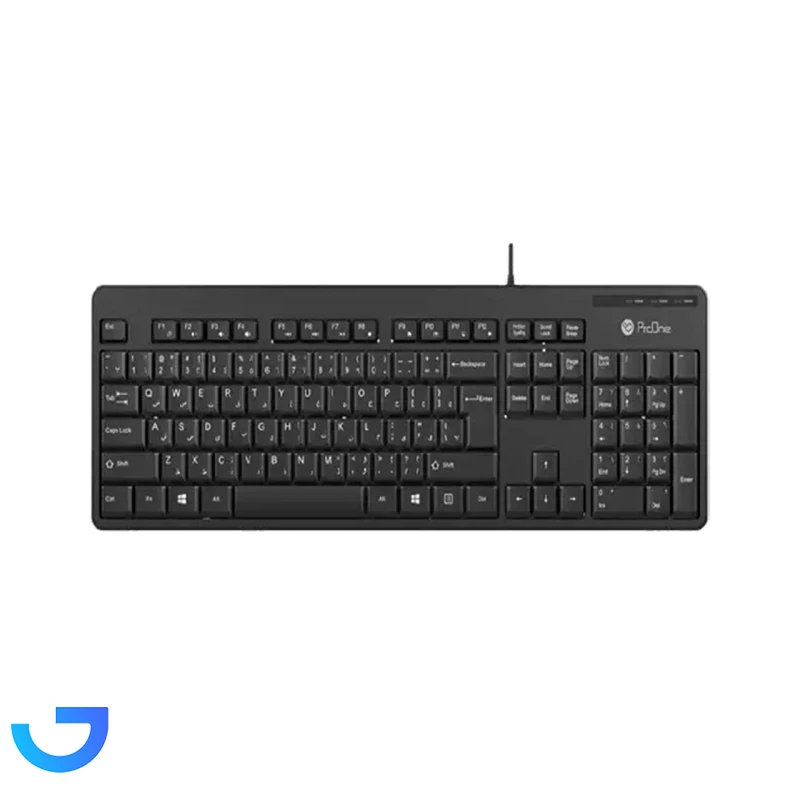 قیمت و خرید کیبورد باسیم ProOne مدل PKC35 | فروشگاه آریا