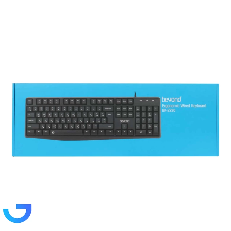 قیمت و خرید کیبورد باسیم بیاند مدل  Beyond BK-2230 | فروشگاه آریا