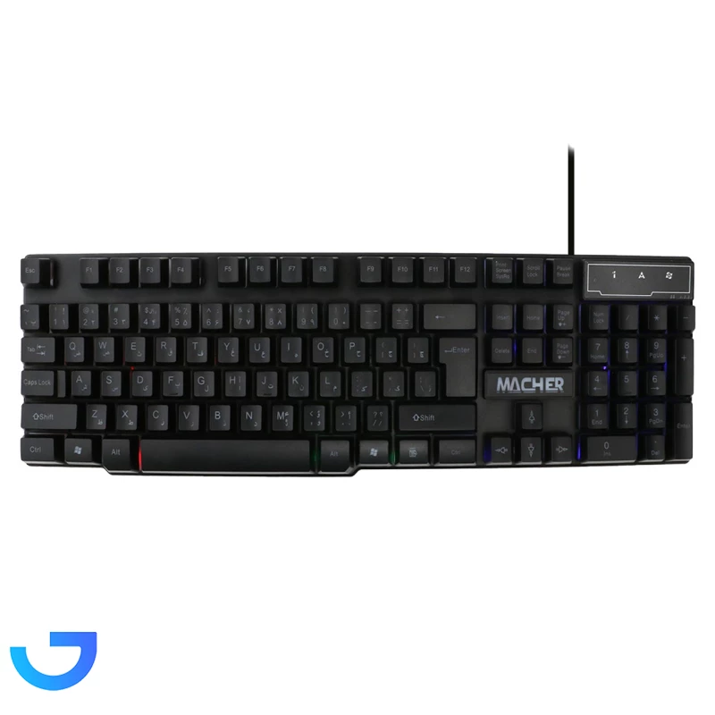 قیمت و خرید کیبورد باسیم  مچر مدل Macher MR-304 | فروشگاه آریا