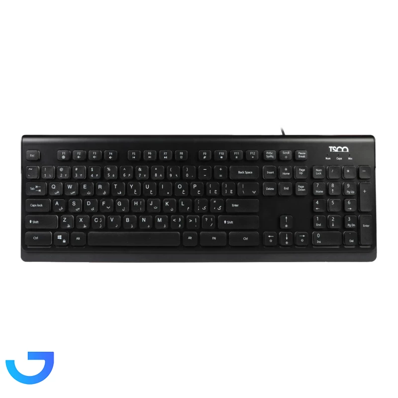قیمت و خرید کیبورد باسیم TSCO مدل TK 8031 | فروشگاه آریا