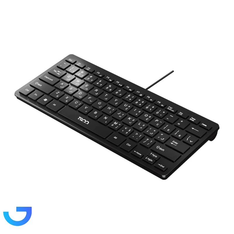 قیمت و خرید کیبورد با سیم تسکو مدل TSCO TK 8044 | فروشگاه آریا