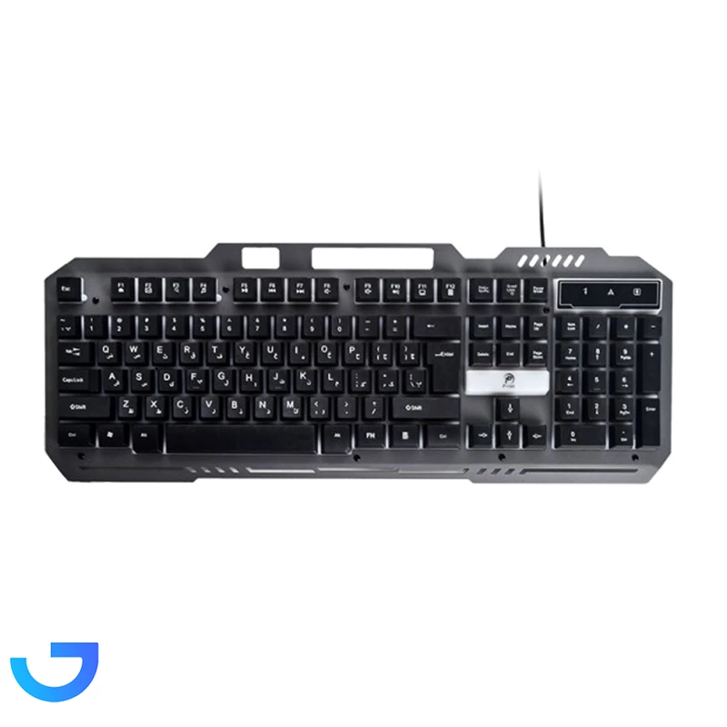 کیبورد باسیم پی-نت مدل P-net KB-1700 نمای ۲
