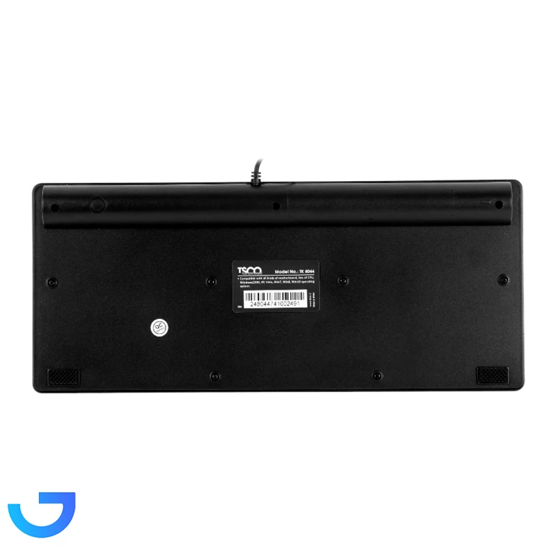 قیمت و خرید کیبورد با سیم تسکو مدل TSCO TK 8044 | فروشگاه آریا