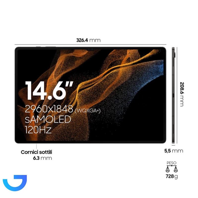 قیمت و خرید تبلت ۱۴.۶ اینچی سامسونگ مدل Galaxy Tab S۸ Ultra با ظرفیت ۱۲۸ گیگابایت و رم ۸ گیگابایت | فروشگاه آریا