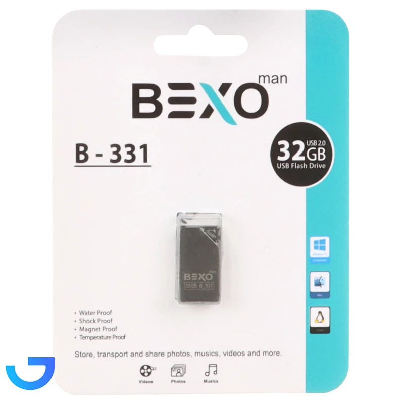 قیمت و خرید فلش مموری بکسو مدل BEXO B-331 USB2.0 با ظرفیت 32 گیگابایت | فروشگاه آریا