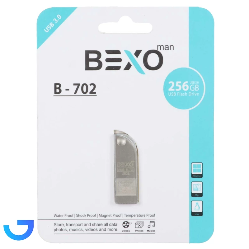 قیمت و خرید فلش مموری بکسو مدل BEXO B-702 USB3.0 ظرفیت 256 گیگابایت | فروشگاه آریا