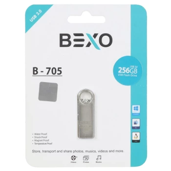 فلش مموری بکسو مدل BEXO B-705 USB3.0 با ظرفیت 256 گیگابایت | فروشگاه آریا