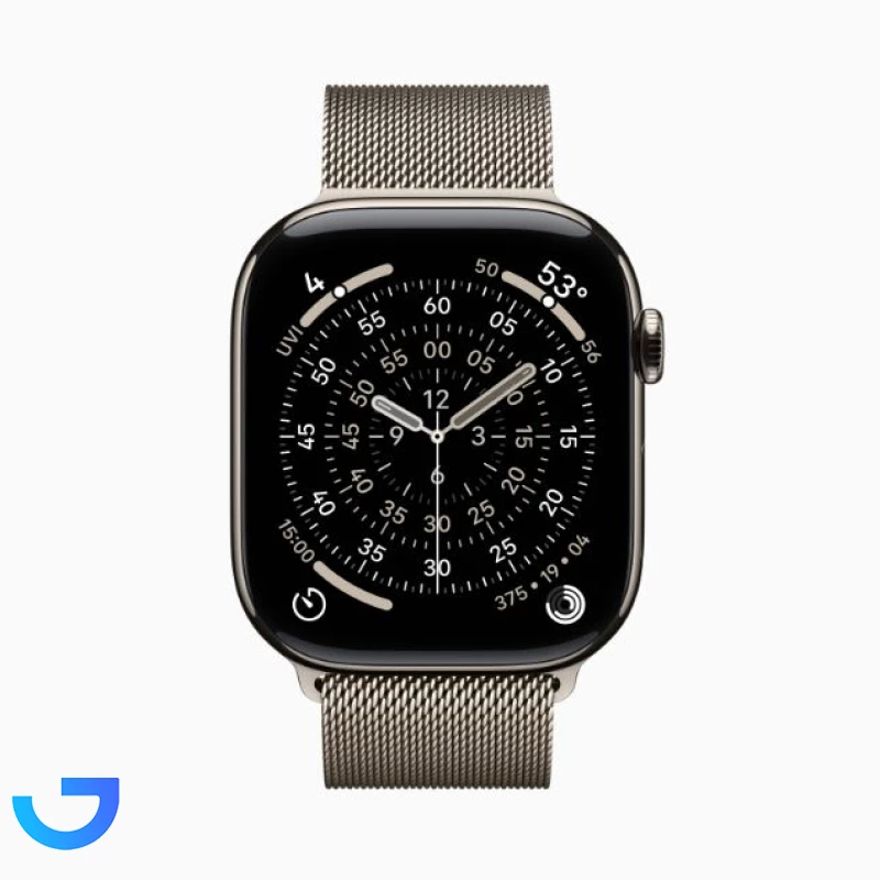 قیمت و خرید ساعت هوشمند اپل واچ سری ۱۱ قاب تیتانیومی ۴6 میلیمتری | فروشگاه آریا قیمت و خرید ساعت هوشمند اپل واچ سری ۱۱ قاب تیتانیومی ۴6 میلیمتری | فروشگاه آریا