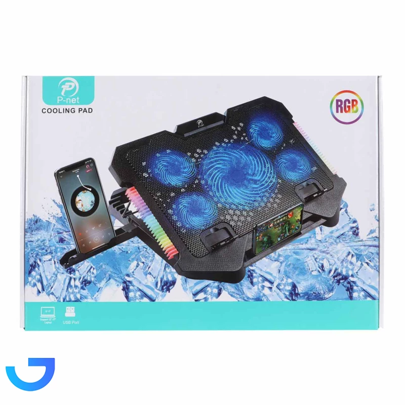 قیمت و خرید پایه خنک کننده لپ تاپ پی نت مدل RYL - P709 (کول پد) | فروشگاه آریا