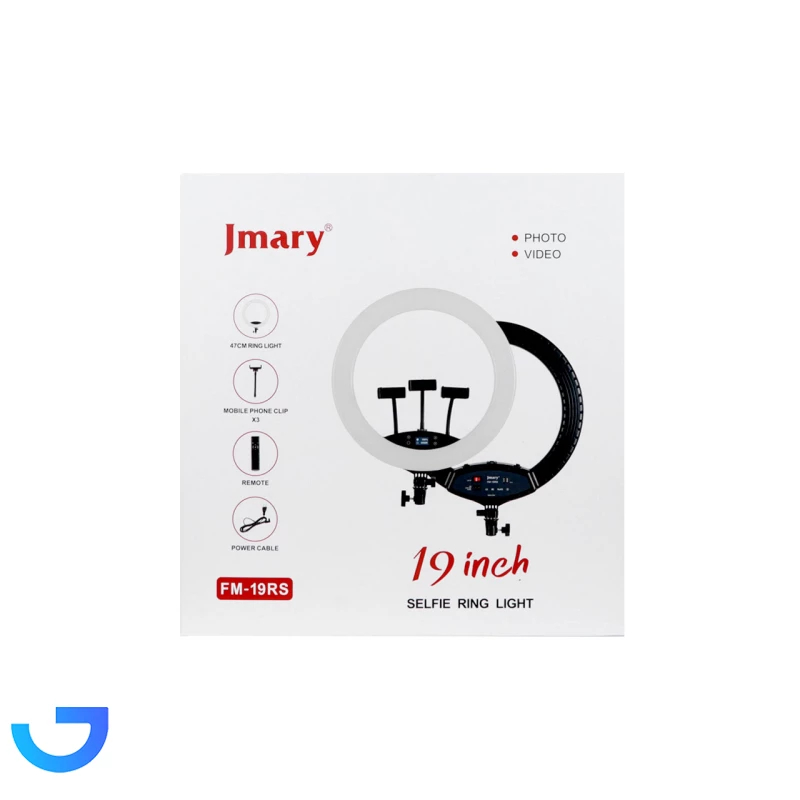 قیمت و خرید رینگ لایت جی ماری مدل FM-19RS | فروشگاه آریا