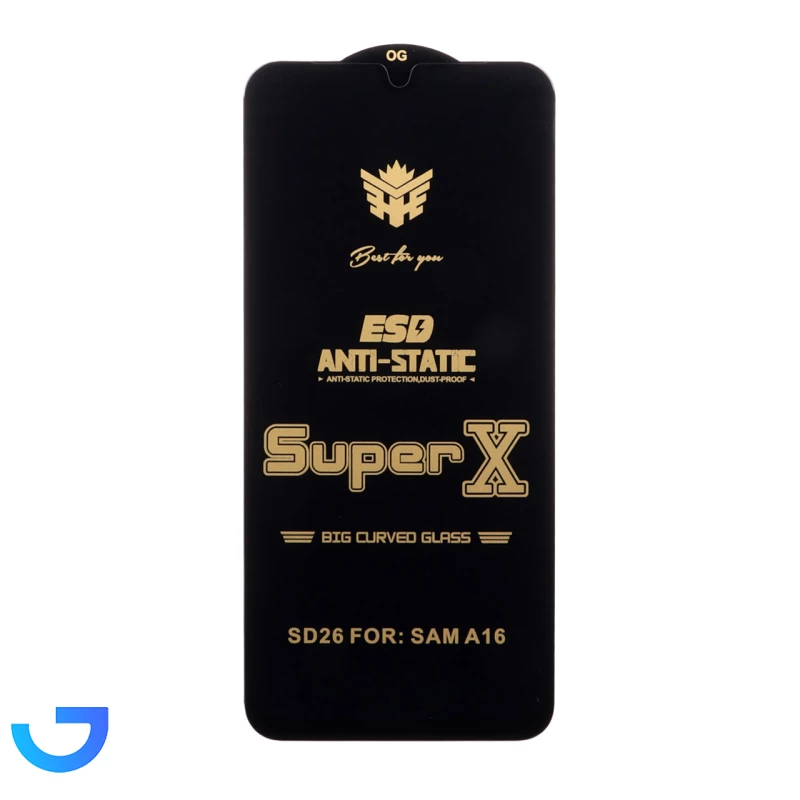 قیمت و خرید محافظ صفحه نمایش آنتی استاتیک Full Cover Super X مدل Samsung Galaxy A17 / A16 / A26 | فروشگاه آریا
