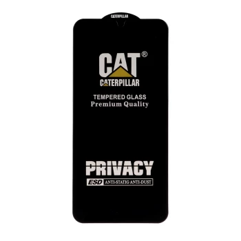 محافظ صفحه نمایش شیشه ای Full Cover Privacy Caterpillar - ESD مدل Samsung Galaxy A17 / A16 / A26 | فروشگاه آریا