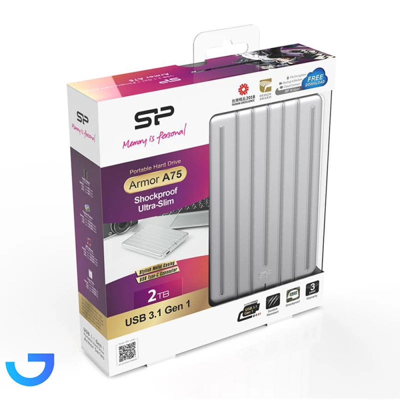 قیمت و خرید هارد اکسترنال سیلیکون پاور مدل Silicon Power Armor A75 با ظرفیت 2TB | فروشگاه آریا