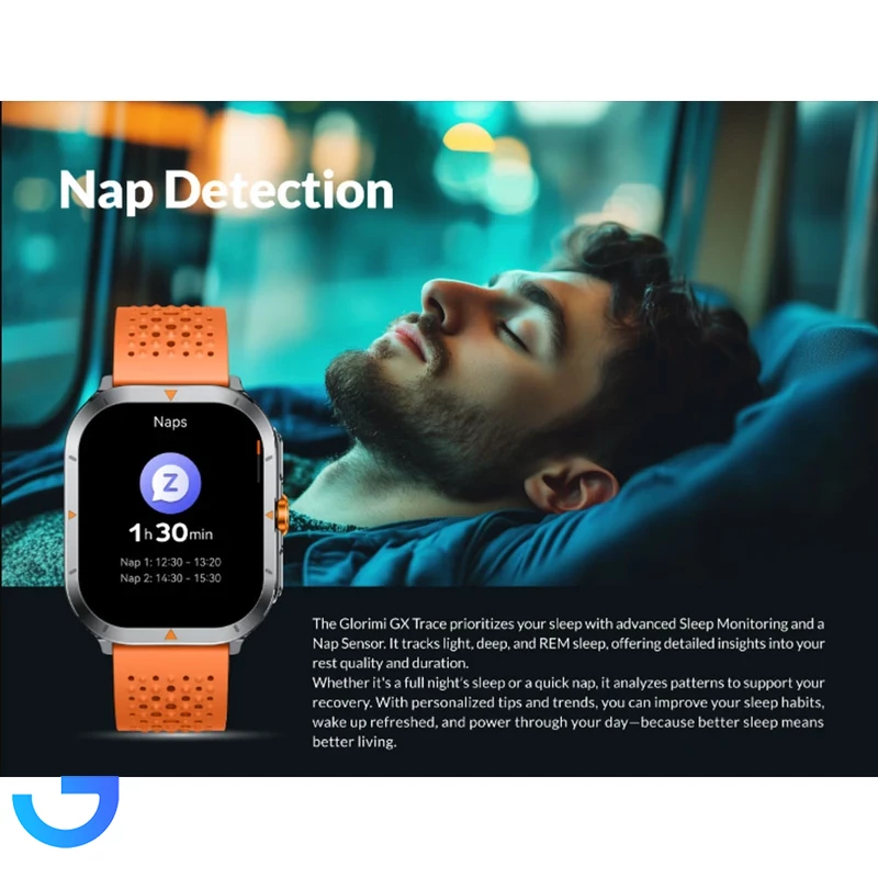 قیمت و خرید ساعت هوشمند گلوریمی مدل GX TRACE (53 میلی‌متر) | فروشگاه آریا