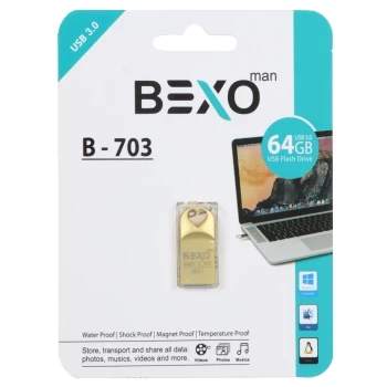 فلش مموری بکسو مدل BEXO B-703 USB3.0 Flash Memory - 64GB | فروشگاه آریا