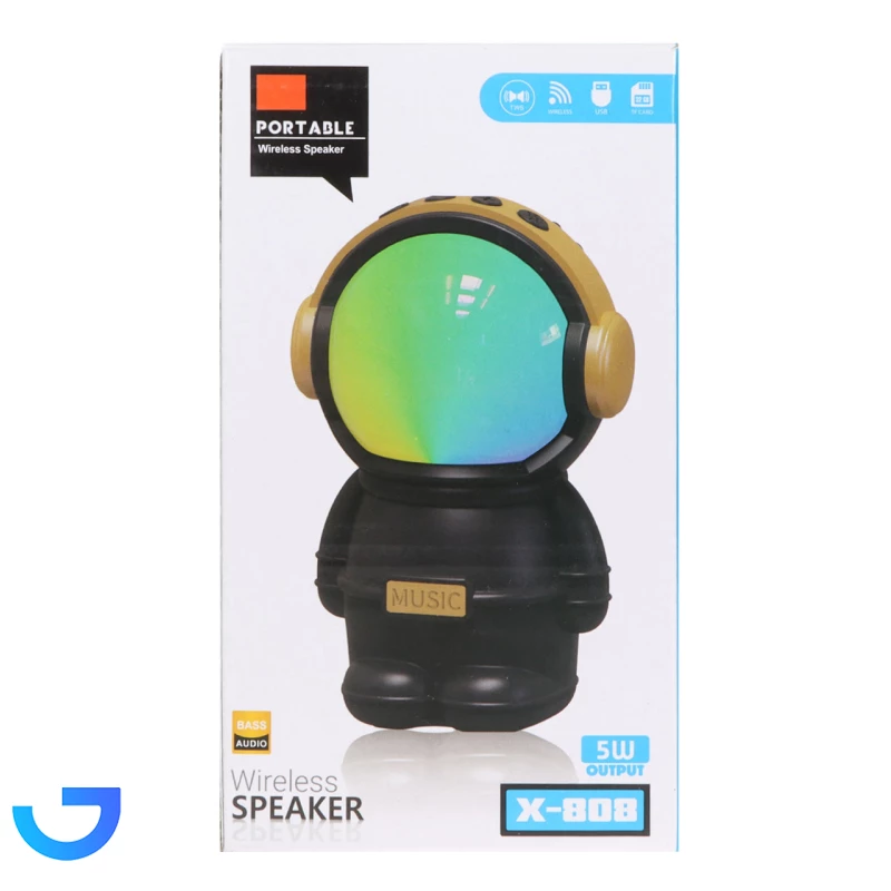 اسپیکر بی سیم مدل X-808 نمای ۲
