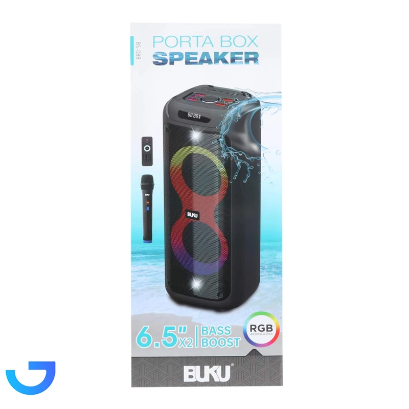 قیمت و خرید اسپیکر بی سیم BUKU مدل BS-088 | فروشگاه آریا