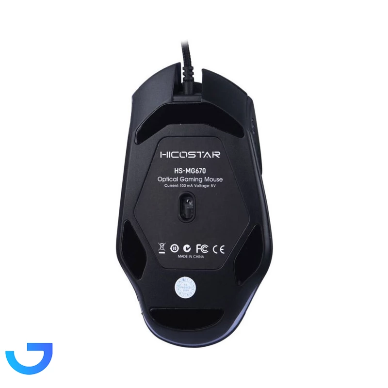 قیمت و خرید ماوس با سیم هایکواستار مدل Hicostar مدل HS-MG670 | فروشگاه آریا