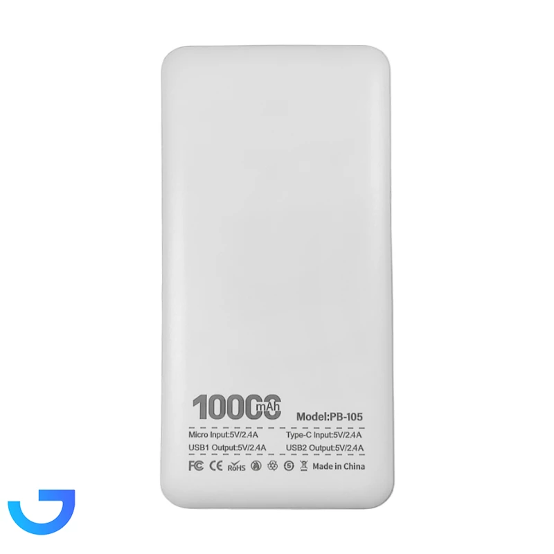 قیمت و خرید پاوربانک فست شارژ BUKU 10000mAh مدل PB-105 | فروشگاه آریا