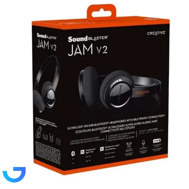 قیمت و خرید هدفون بلوتوثی کریتیو مدل Creative Sound Blaster JAM V2 | فروشگاه آریا