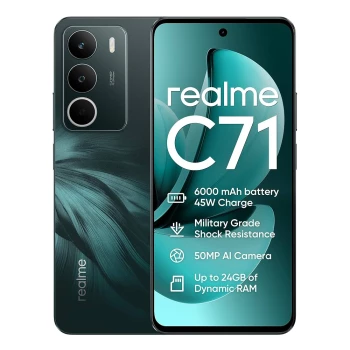 گوشی موبایل ریلمی مدل Realme C71 با ظرفیت 256 گیگابایت و رم 8گیگابایت | فروشگاه آریا