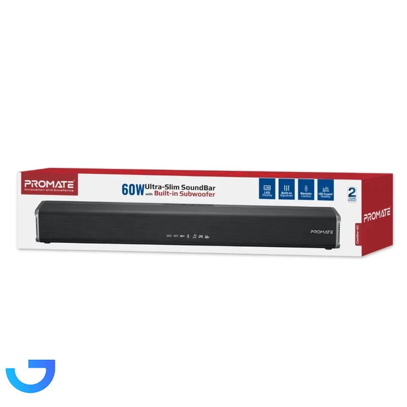 قیمت و خرید ساندبار 60 وات پرومیت مدل CASTBAR-60.EU | فروشگاه آریا