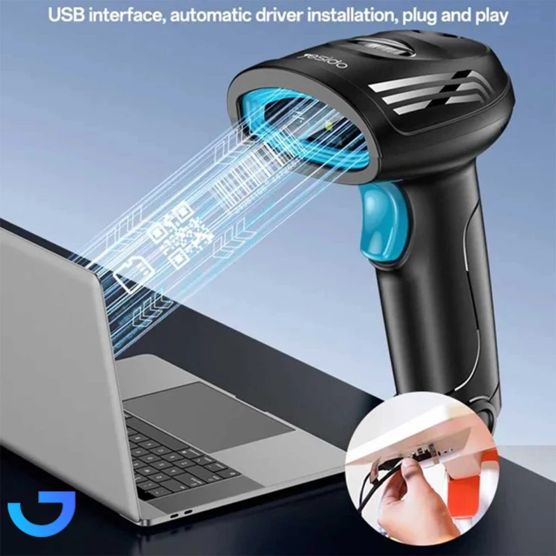 قیمت و خرید بارکدخوان دو بعدی Yesido مدل EC21 | فروشگاه آریا