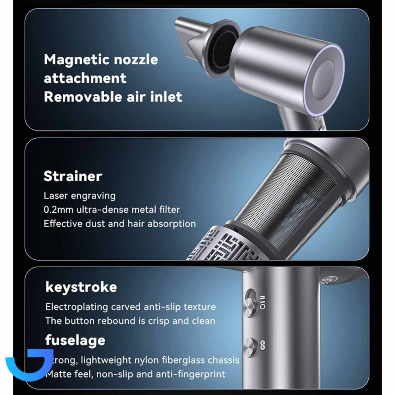 قیمت و خرید سشوار مسافرتی یسیدو مدل MG08 1600W | فروشگاه آریا