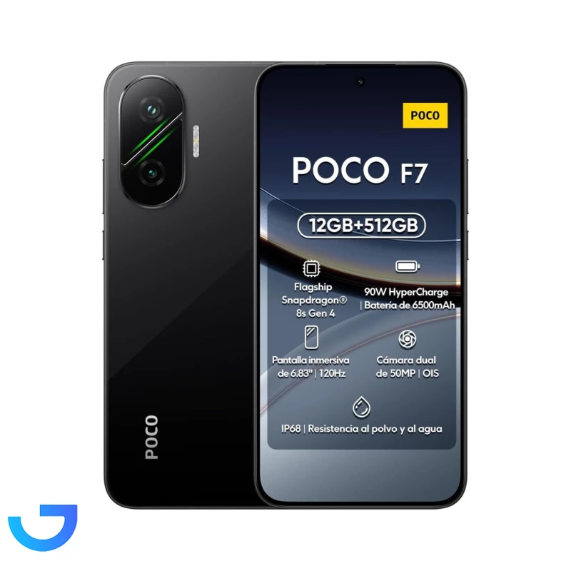 قیمت و خرید گوشی موبایل شیائومی مدل Poco F7 5G با حافظه 512 و رم 12 گیگابایت | فروشگاه آریا