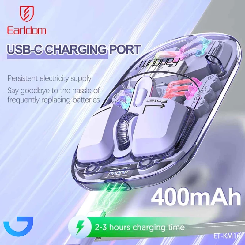 قیمت و خرید ماوس بی سیم ارلدام مدل KM16 | فروشگاه آریا