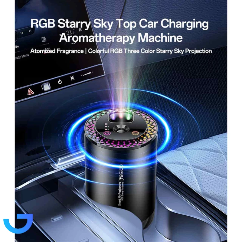 قیمت و خرید خوشبوکننده و نورپرداز آسمانی سقف خودرو شارژی Yesido مدل VC14 | فروشگاه آریا