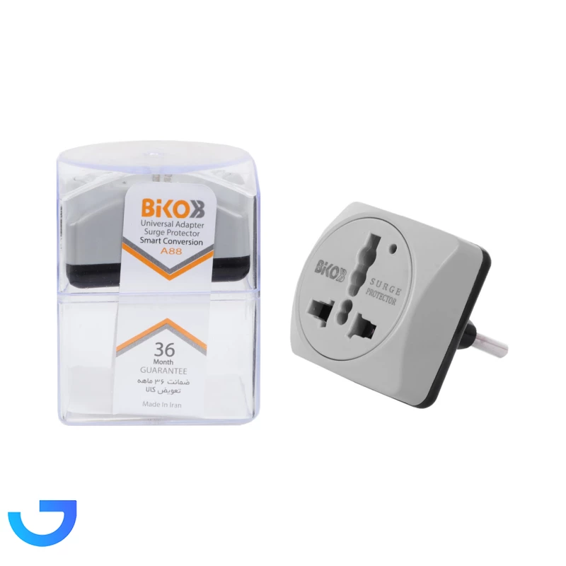 قیمت و خرید تبدیل و محافظ برق 3 به 2 بیکو مدل A88 | فروشگاه آریا