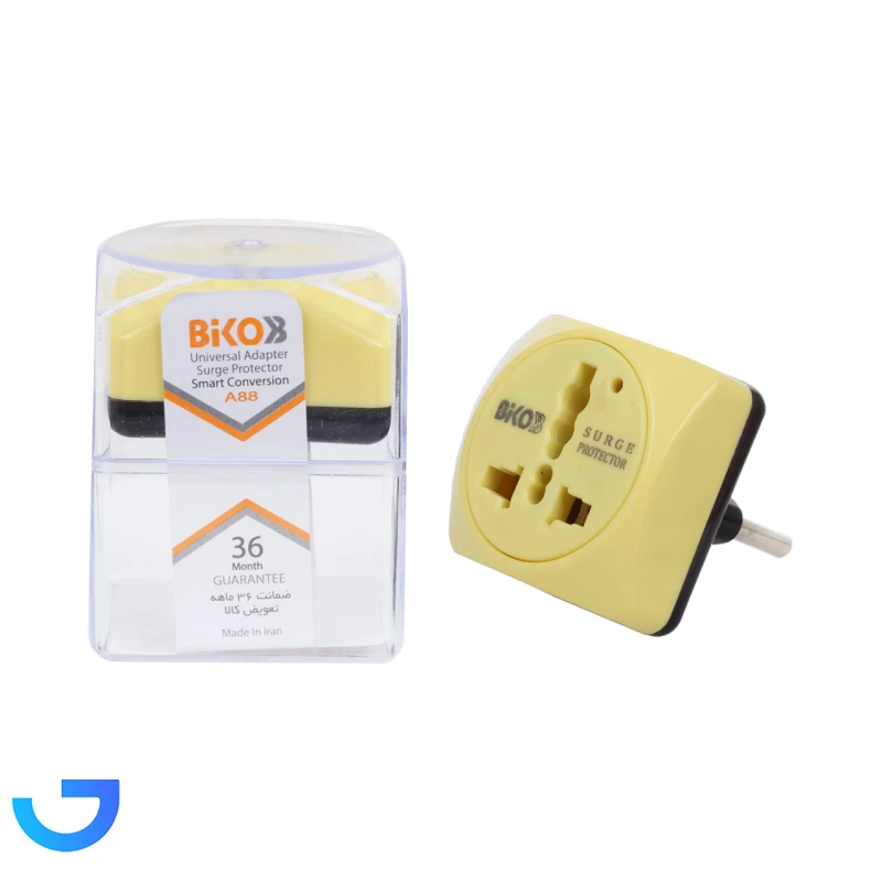 قیمت و خرید تبدیل و محافظ برق 3 به 2 بیکو مدل A88 | فروشگاه آریا