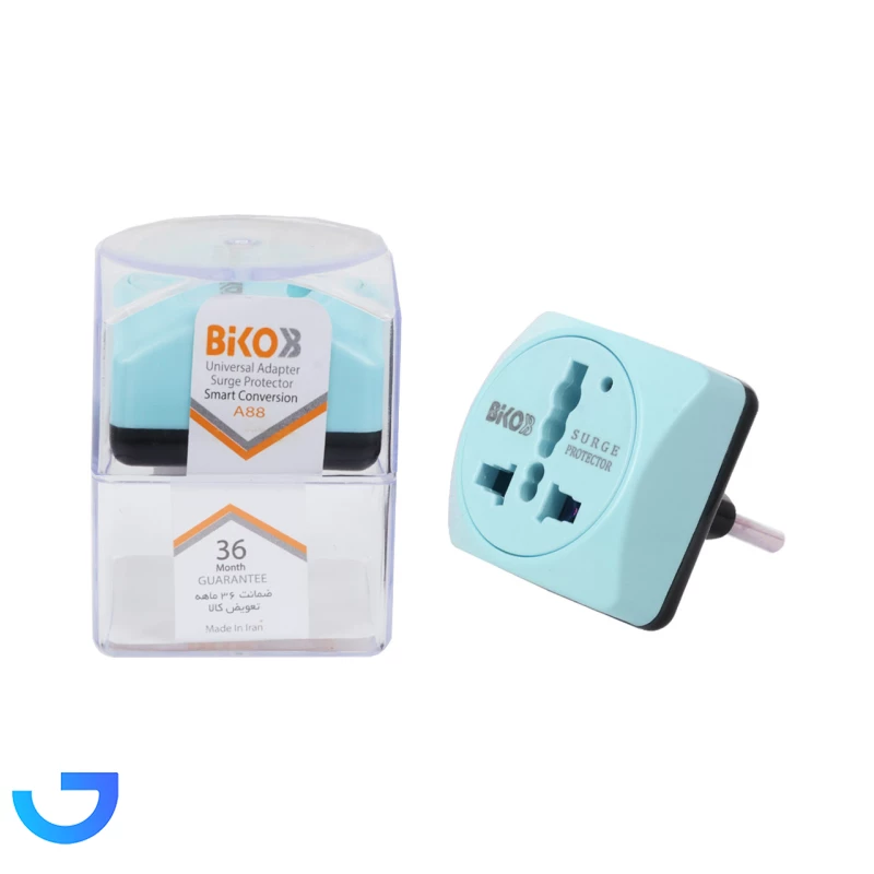 قیمت و خرید تبدیل و محافظ برق 3 به 2 بیکو مدل A88 | فروشگاه آریا