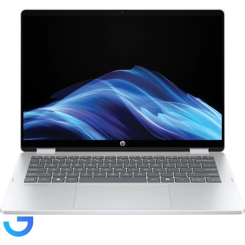 لپ تاپ 14 اینچی اچ‌ پی مدل OmniBook 5 Flip 14-fp0023dx-Core 7 150U-16GB DDR۵-512GB SSD نمای ۲