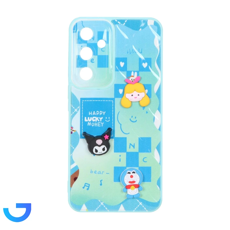 قیمت و خرید قاب لوزی عروسک برجسته طرح دار Samsung Galaxy A55 | فروشگاه آریا
