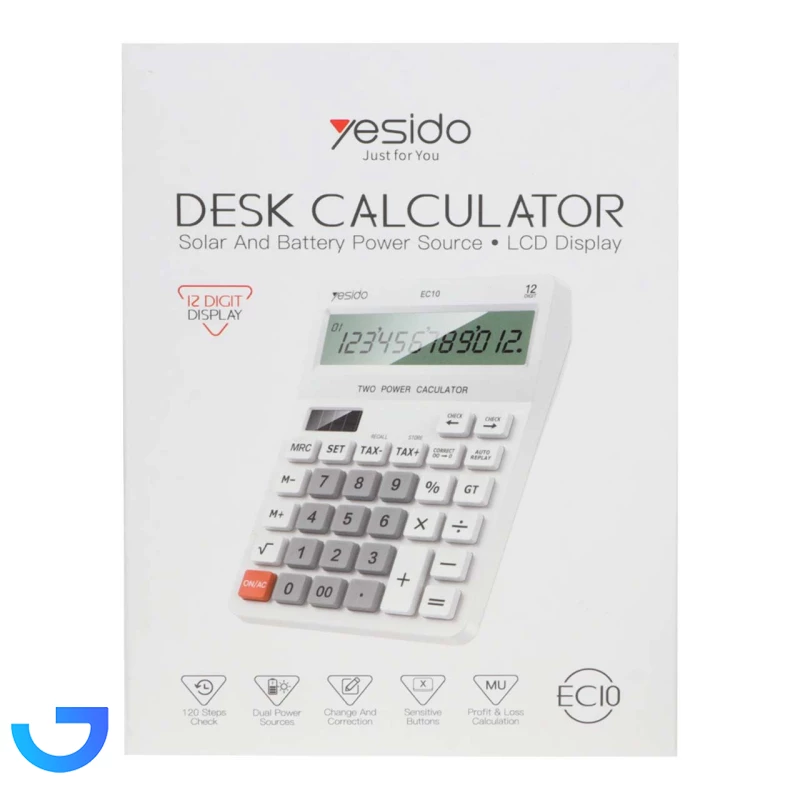 قیمت و خرید ماشین حساب دیجیتال Yesido مدل EC10 | فروشگاه آریا
