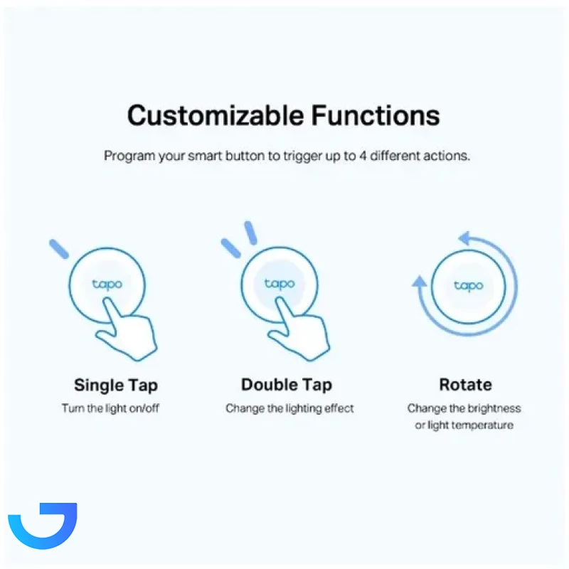 قیمت و خرید کلید هوشمند تی پی-لینک مدل Tapo S200B | فروشگاه آریا