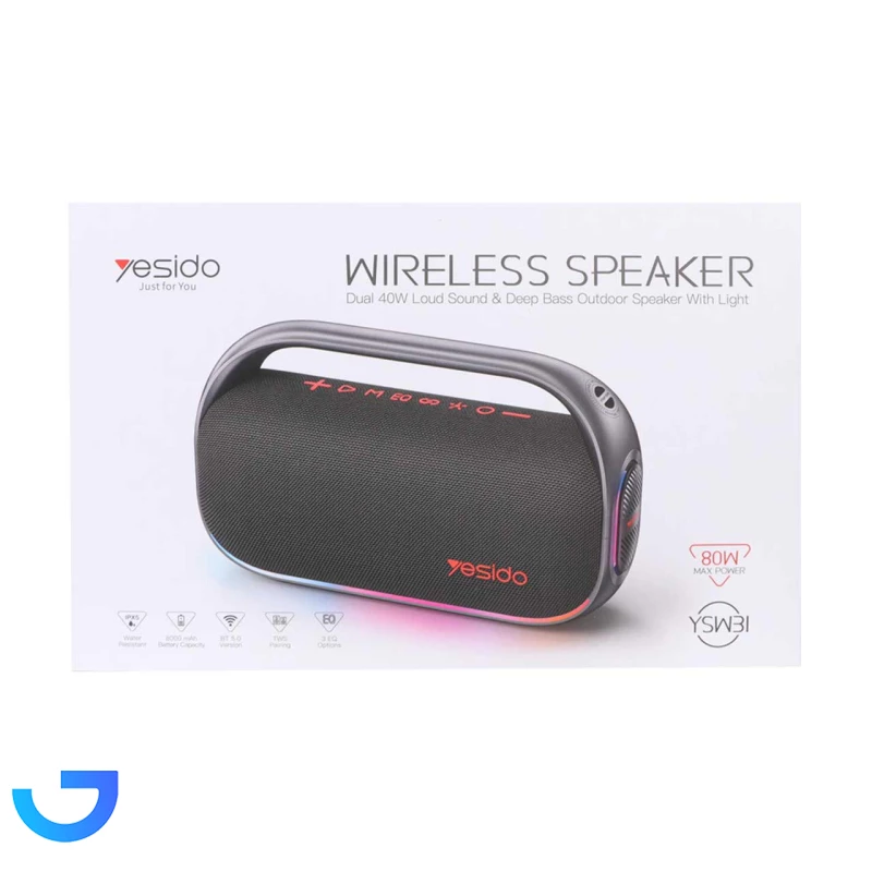 قیمت و خرید اسپیکر بلوتوثی ،شارژی یسیدو مدل YSW31 | فروشگاه آریا