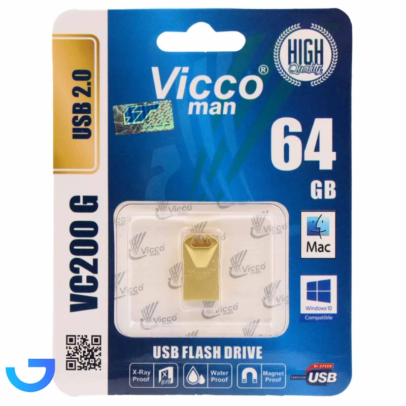 قیمت و خرید فلش مموری ویکومن مدل VC200 G USB2.0 - 64GB | فروشگاه آریا