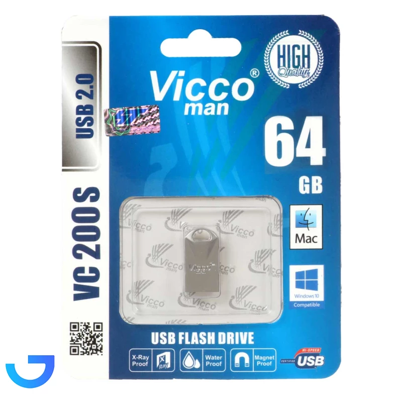 قیمت و خرید فلش مموری ویکومن مدل VC200 s USB2.0  64GB | فروشگاه آریا