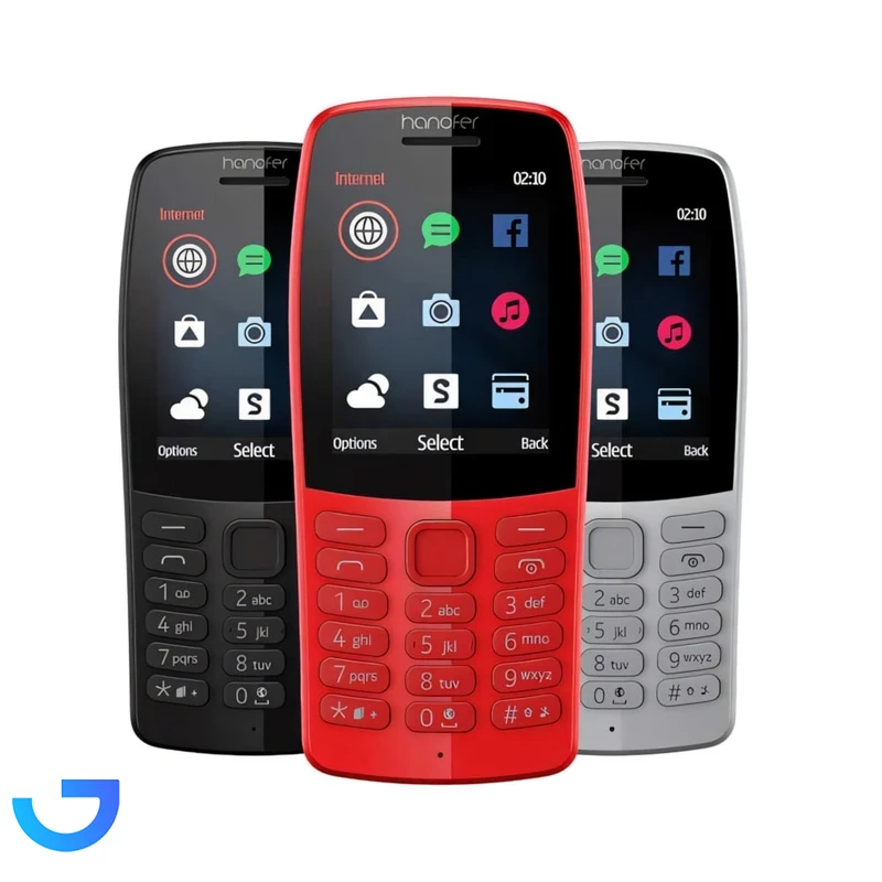 قیمت و خرید گوشی موبایل هانوفر مدل 210 دو سیم کارت حافظه 128 مگابایت | فروشگاه آریا