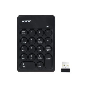نامبرپد وایرلس کیبورد نیتو مدل NKB06 | فروشگاه آریا