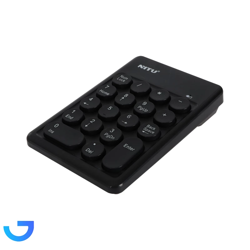 قیمت و خرید نامبرپد وایرلس کیبورد نیتو مدل NKB06 | فروشگاه آریا