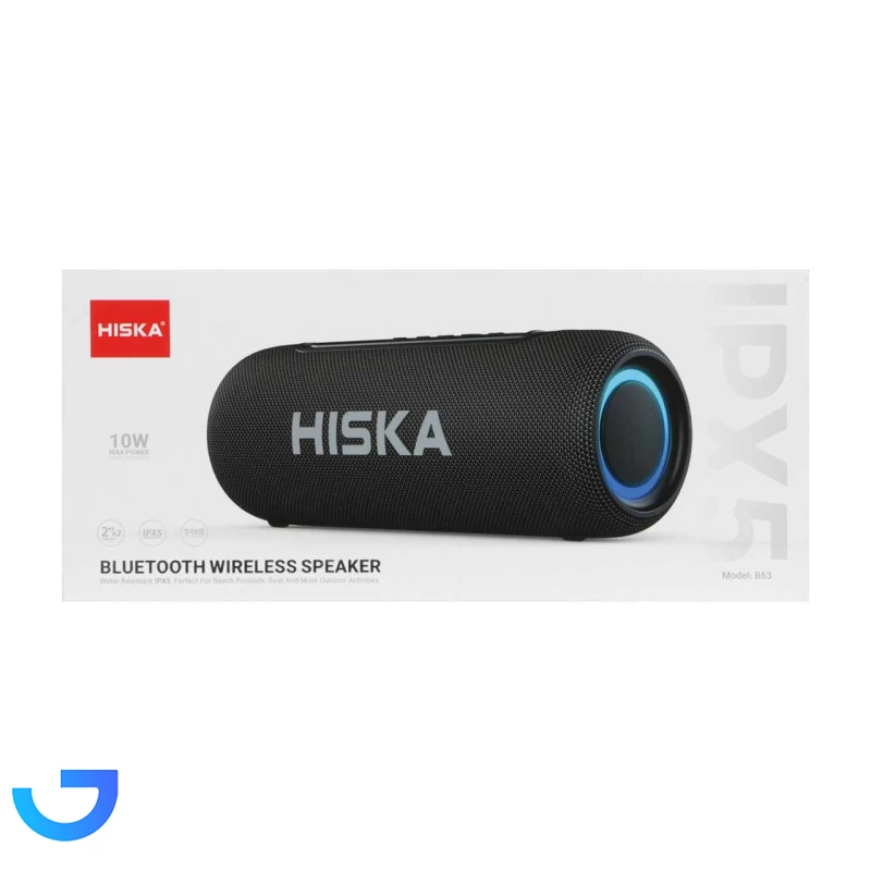 قیمت و خرید اسپیکر بلوتوثی قابل حمل هیسکا مدل B63 | فروشگاه آریا