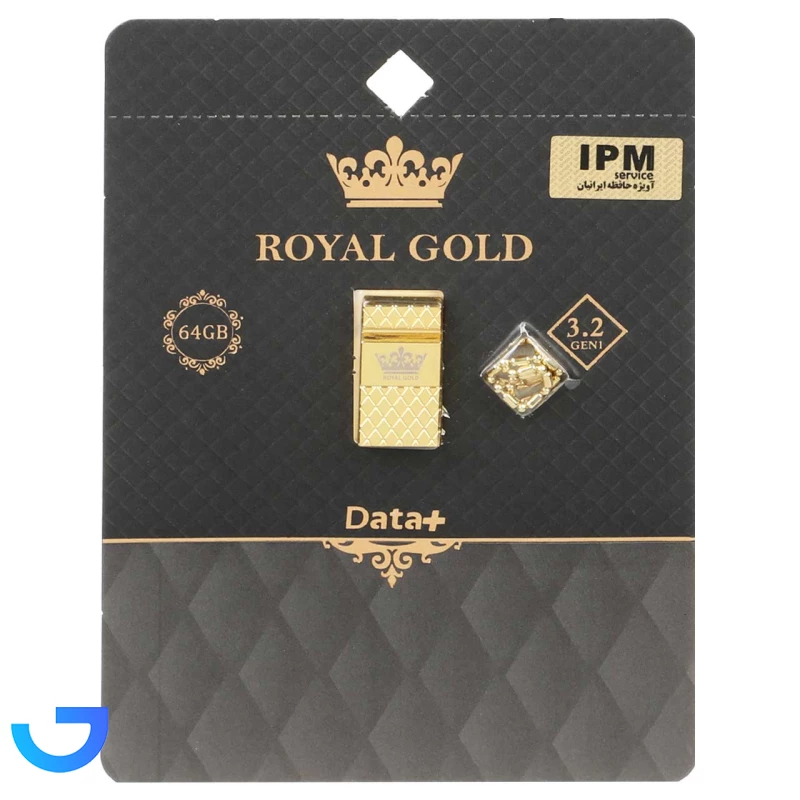 فلش مموری دیتاپلاس مدل Royal Gold USB3.2 64GB نمای ۲