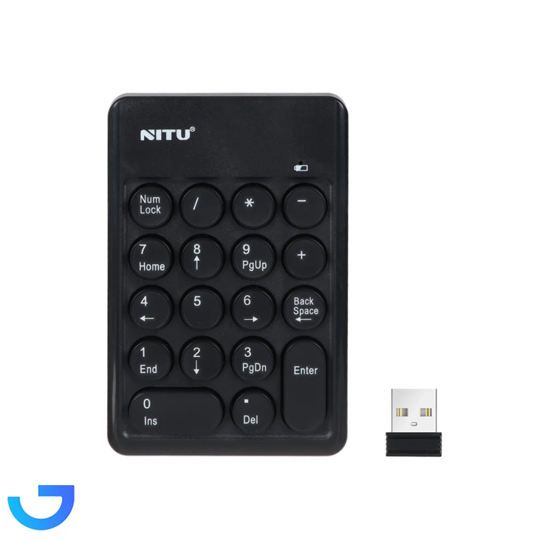 قیمت و خرید نامبرپد وایرلس کیبورد نیتو مدل NKB06 | فروشگاه آریا